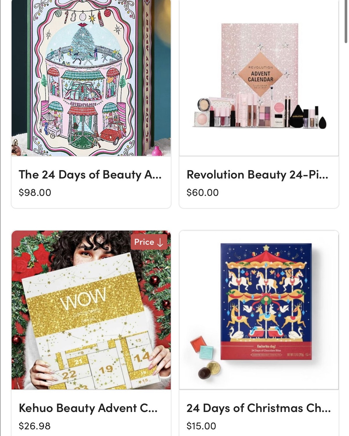 Get your advent calendars now. For yourself, your kids, friends, family.. whoever! 

#LTKCyberWeek #LTKGiftGuide #LTKHoliday