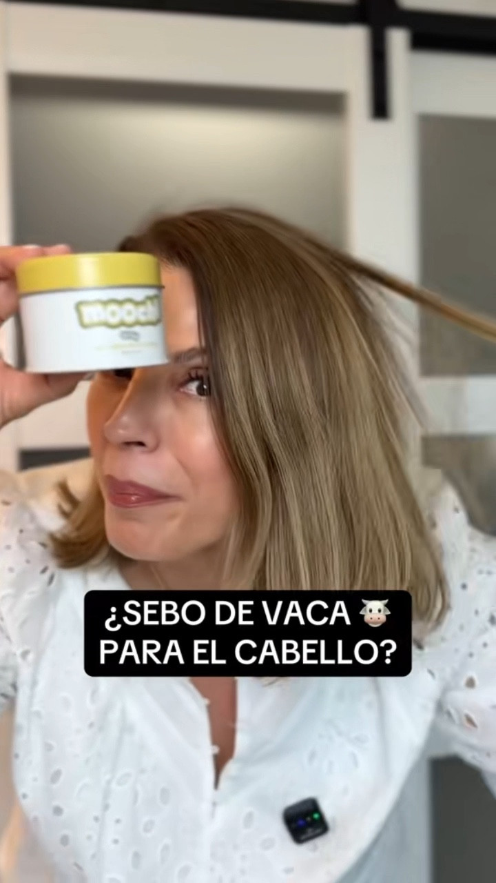 Sebo de Vaca en el cabello 🐮#seboderes #beeftallow #

#LTKBeauty #LTKOver40