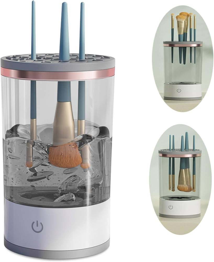 Makeup Brush Cleaning Machine - Automatic Cosmetics Brush Cleaner, Electric Make-up Brush Cleaner... | Amazon (US)