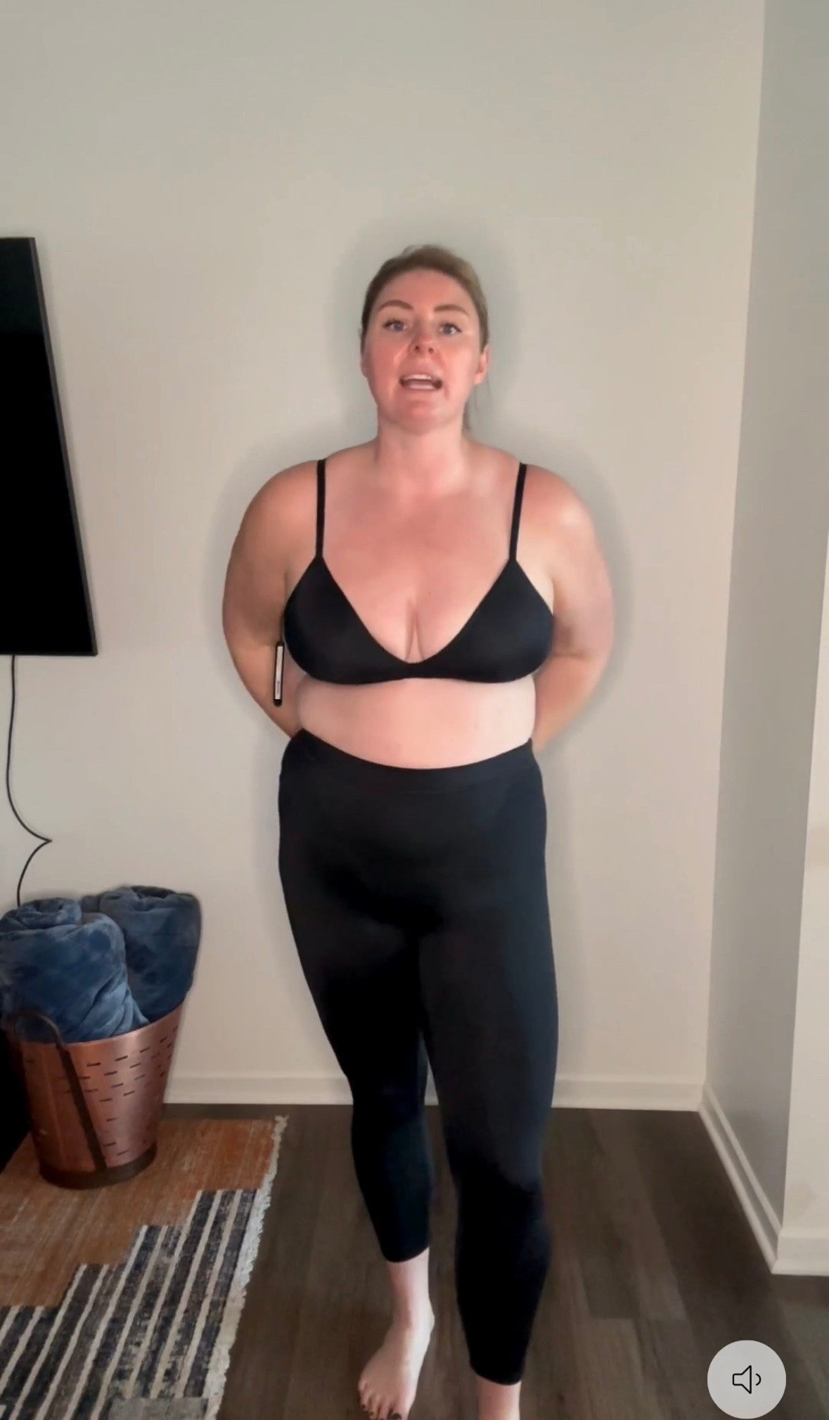SkimsNike Shine set. 
This is the triangle bra and 26” V leggings. 

I’m wearing a 2X in both, they come in XXS-4X. Size up in the bra if you can! They also come in four different colors. 

plus size activewear, mid size activewear, activewear sets, affordable fashionn

#LTKCyberWeek #LTKPlusSize #LTKActive