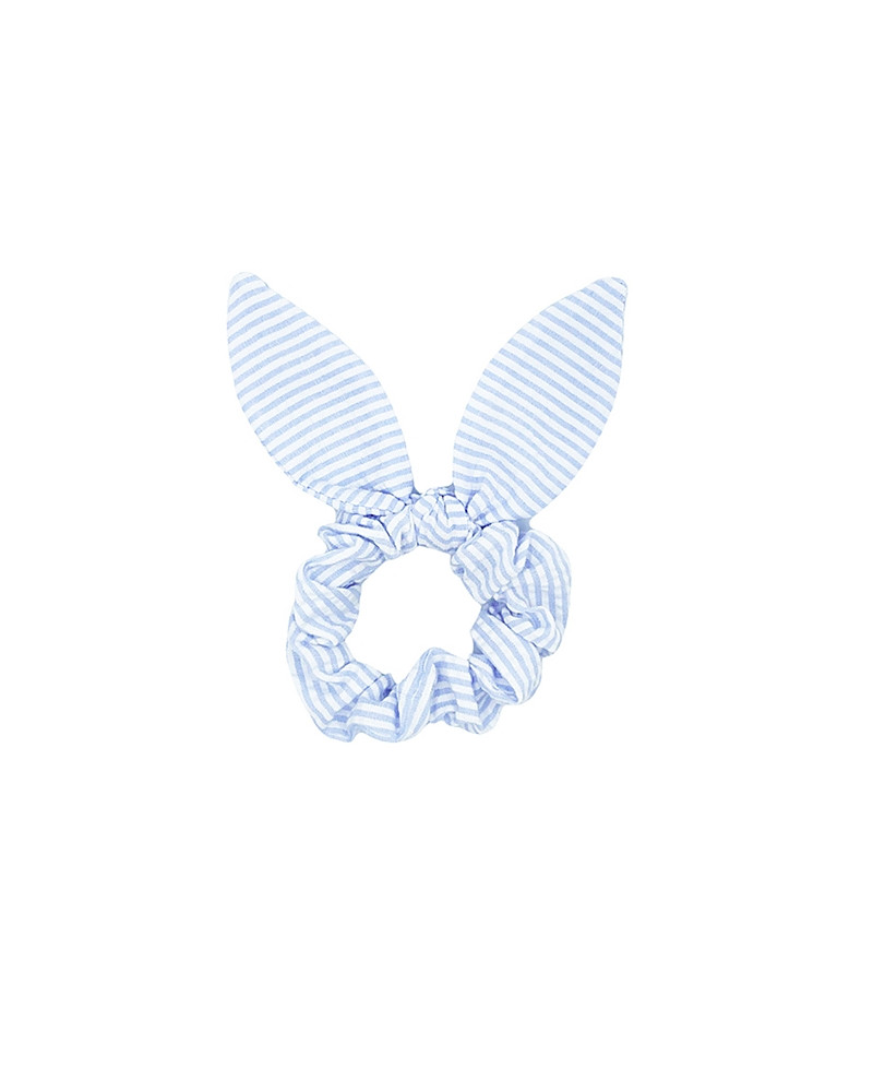 Bits & Bows Girls' Birdie Blue Seersucker Bow Scrunchie - Little Kid, Big Kid | Bloomingdale's (US)