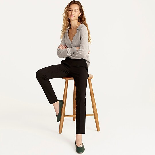 Petite Cameron slim crop pant in bi-stretch cotton | J. Crew US