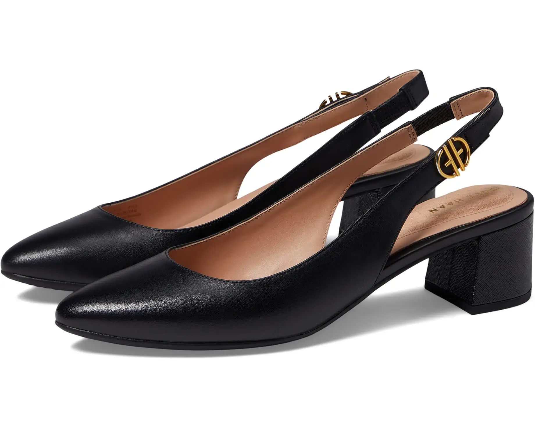 Women's Cole Haan The Go-To Slingback Pump 45 mm | Zappos