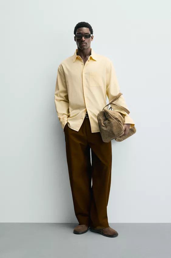 FLOWY POCKET SHIRT | Zara US