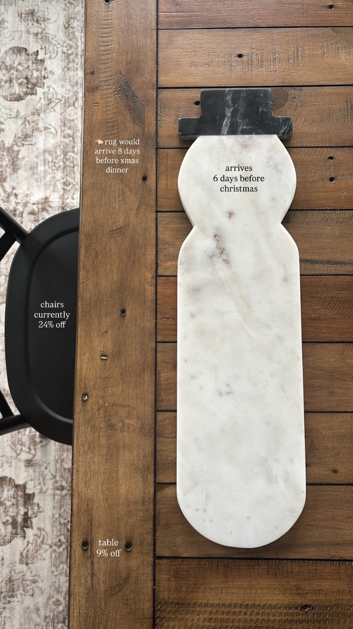 H O L I D A Y / my favorite piece of holiday serveware to date—simple, elevated, timeless

Amazon Canada | Snowman Cheese Board | Charcuterie | Wayfair Canada | Dining Table | Room | Chairs | Rug 

#LTKcanada #LTKholiday #LTKhome