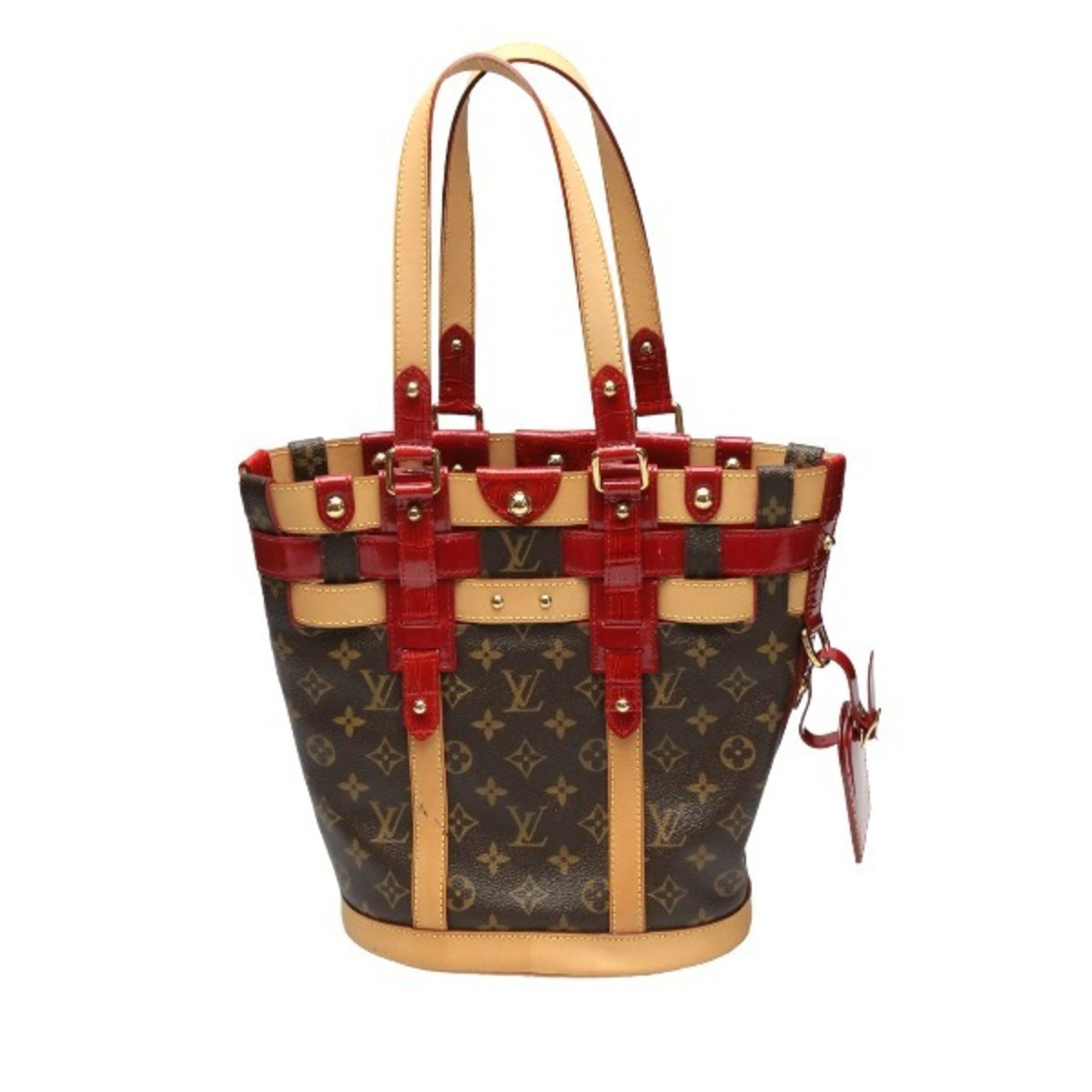 Pre-Owned LOUIS VUITTON Handbag Monogram Neo Bucket M95613 Louis Vuitton Brown LV (Fair) | Walmart (US)