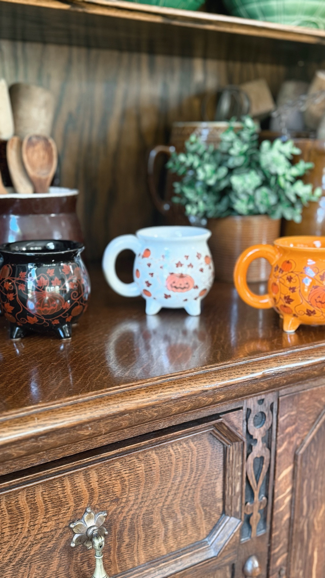 Can you intone your kiddo or grandkids sipping hot chocolate out of these?  These caldron mugs are super cute and would also make great Halloween gifts.

#LTKSeasonal #LTKHome