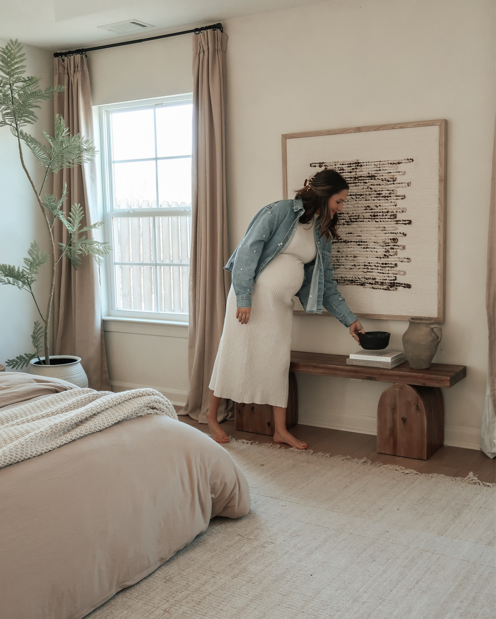 Wabi sabi bedroom of my dreams 🤎