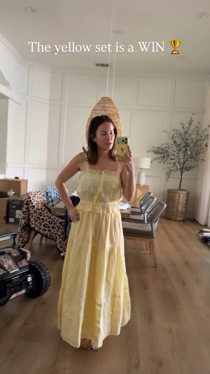 The yellow set is a WIN 🏆