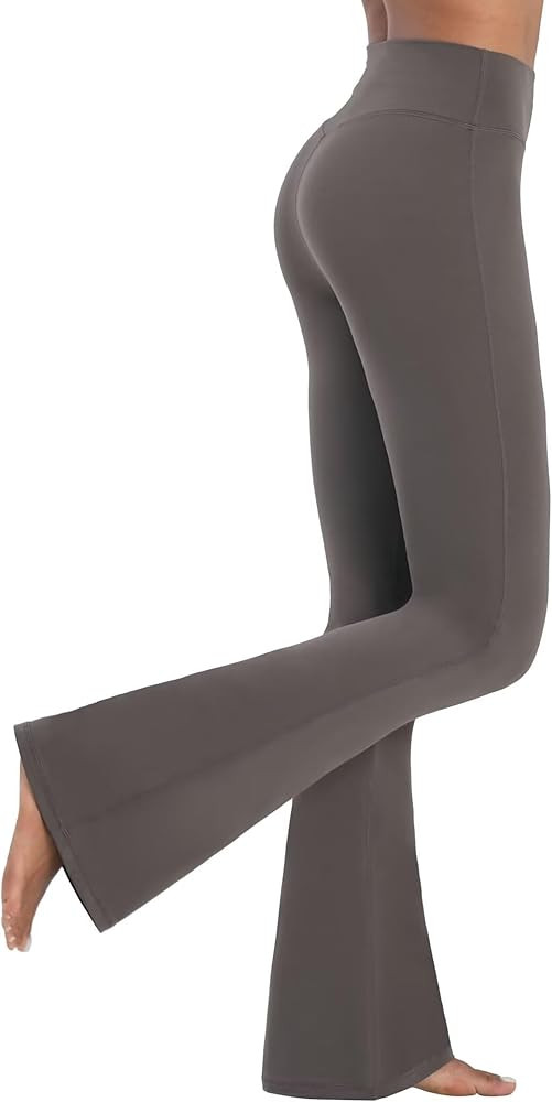 Sunzel High Waist Mini Flared Leggings for Women, Tummy Control Casual Flare Yoga Pants for Yoga ... | Amazon (US)