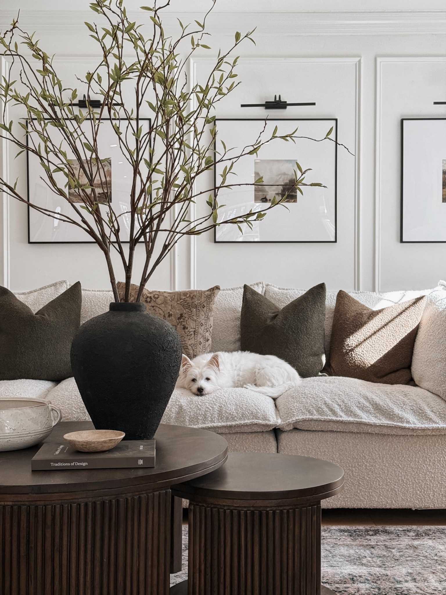 Everyone can’t stop, and won’t stop buying these most loved beautiful $10 pillow covers from Amazon. 🤎 

These textured, boucle pillows in brown and moss green come in several colors. I found a great insert that fills these perfectly and you can easily achieve that perfect chop. ** Exact coffee tables are, unfortunately no longer available. I’ve linked similar. 

Tip: Size up your insert for the perfect fit
(for a 20 x 20 pillow shown, use a 22 x 22” insert) 

Also shown: the coziest sofa and alabaster boucle, custom 27” x 27” gallery frames, art prints, rechargeable picture, lights, area rug.



#LTKselfcare #LTKSaleAlert #LTKHome