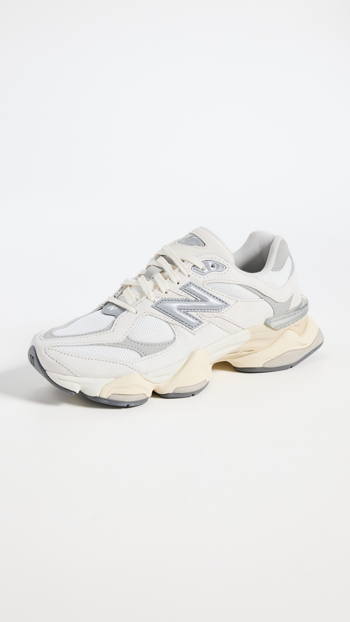 New Balance 9060 Unisex Sneakers White/Grey M 10/ W 11.5 | Shopbop
