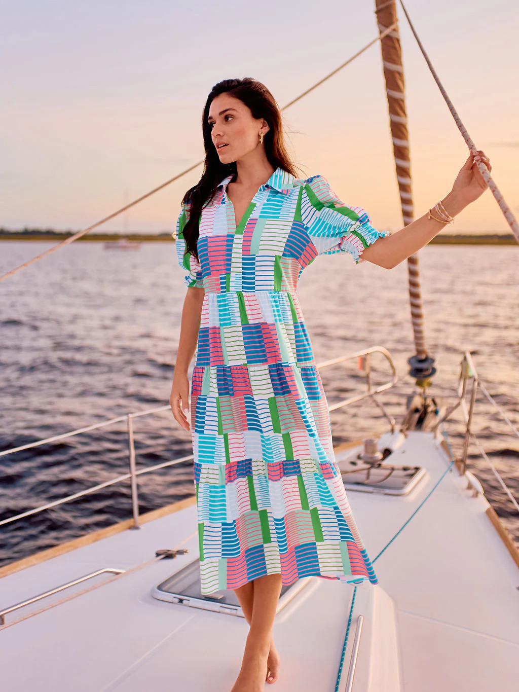 Molly Dress | Yacht Club | Mary Square
