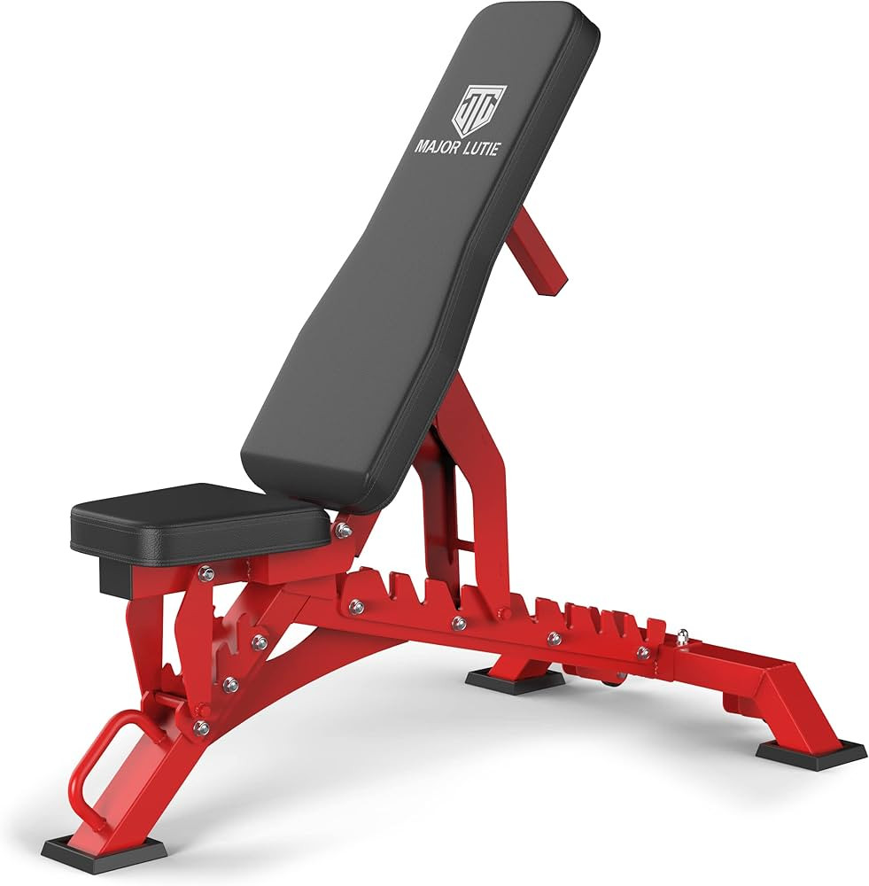 Major Fitness Weight Bench, Capacity Bench Press and 32 Adjustable Positions Strength Training Be... | Amazon (US)