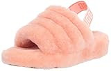 UGG Women's Fluff Yeah Slide, BEVERLY PINK, 10 B (M) | Amazon (US)