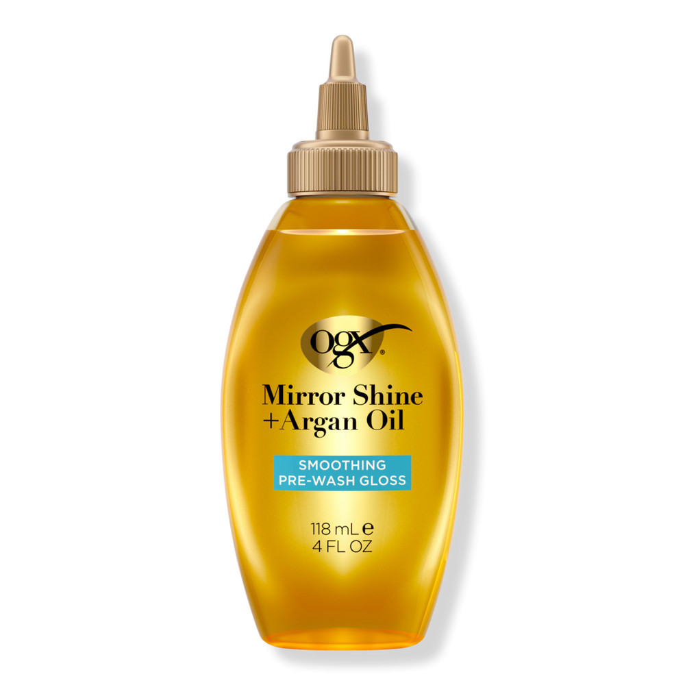 OGX Mirror Shine + Argan Oil Smoothing Pre-Wash Hair Gloss | Ulta