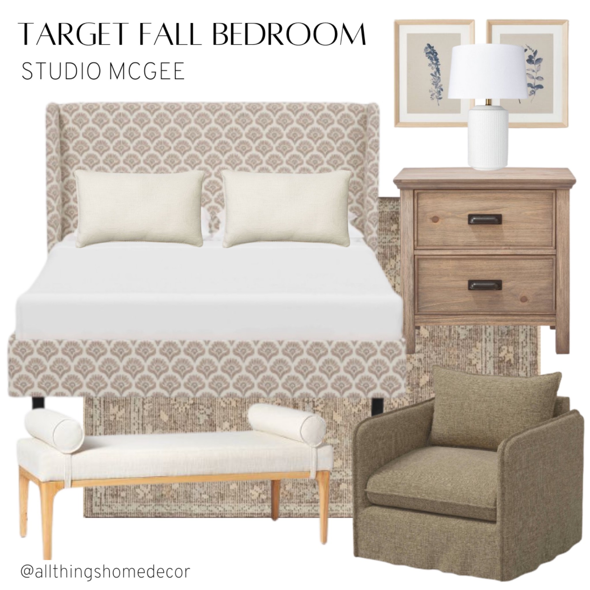 🤍 Scroll to the bottom to shop this floral fall styled bedroom! 🤍

Fall bedroom, fall decor, bedroom decor, neutral bedroom, neutral home, neutral decor, bed decor, bedside table, bedroom bench, sofa chair, accent chair, table lamp, floral prints, wall prints, wall art 

#LTKhome #LTKSeasonal #LTKunder100