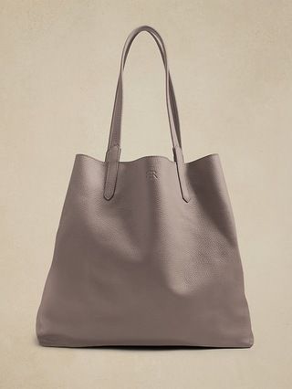 East-West Leather ToteFinal Sale. No Returns. | Banana Republic (US)