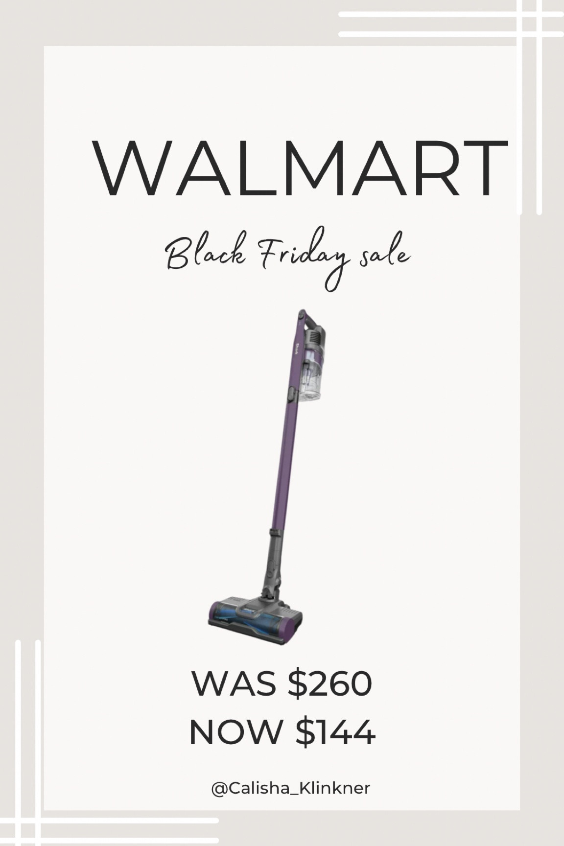 @walmart sale in shark vacuum!! 

#walmartsale #walmart #blackfriday 

#LTKGiftGuide #LTKsalealert #LTKhome