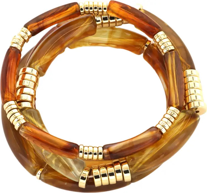 Panacea Set of 3 Beaded Stretch Bracelets | Nordstrom | Nordstrom