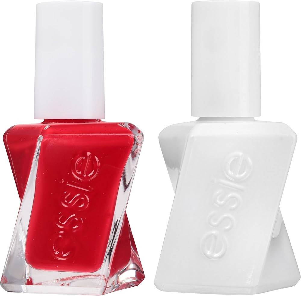 essie Gel Couture Longwear Nail Polish + Top Coat Kit, Rock The Runway, 0.46 fl. oz. | Amazon (US)