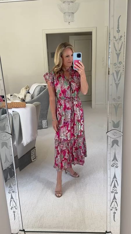 I love this floral dress because of the beautiful color, flattering fit and it’s perfect for spring the summer!  

Floral print maxi
Pamela Munson pearl clasp wicker clutch
Gucci mesh sandal 

#LTKover40 #LTKstyletip 

#LTKOver40 #LTKStyleTip #LTKSeasonal