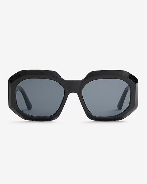 Angular Square Frame Sunglasses | Express