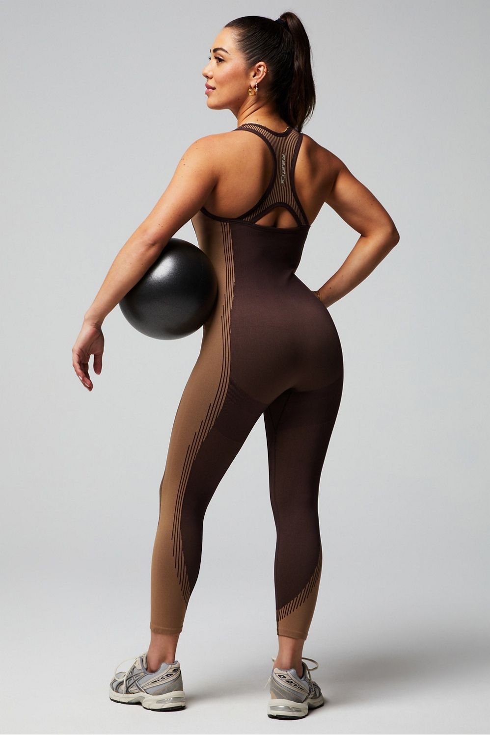 Seamless Fusion 7/8 Jumpsuit | Fabletics - North America