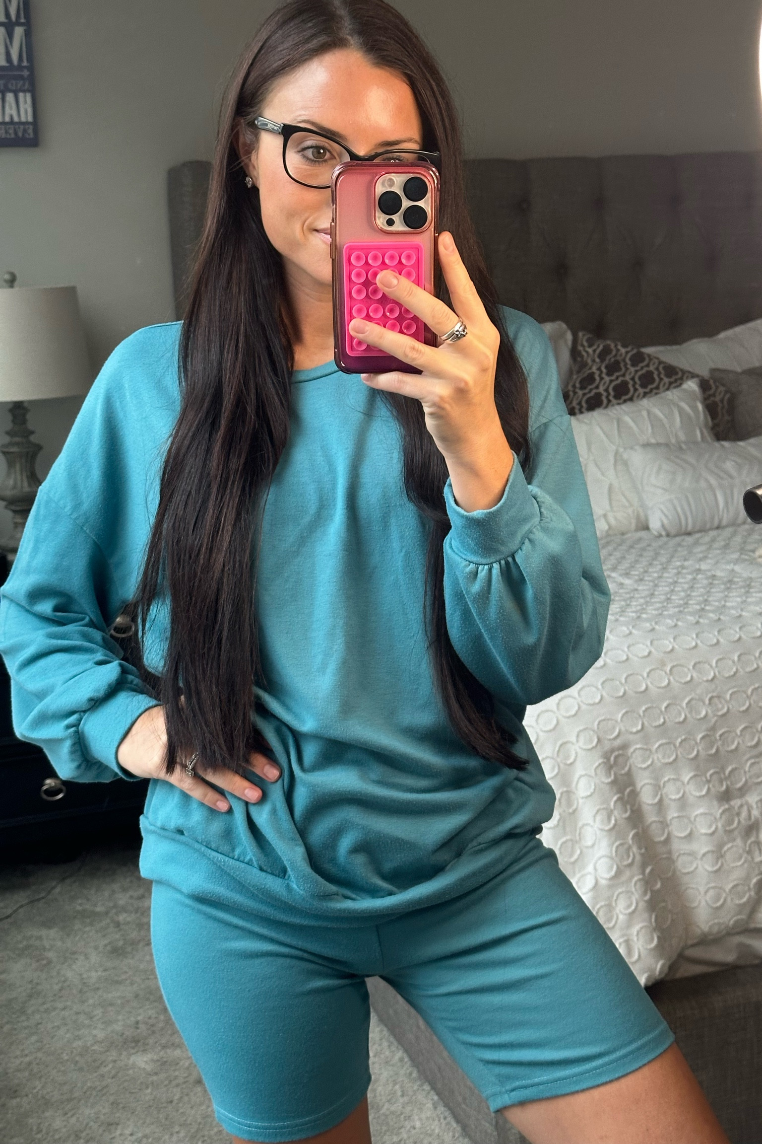 Wearing a small in this cozy Amazon lounge set ! This is perfect for running errands or hangin out on the weekend relaxing ! Linking this below along with other sets I love 

#fall #loungewear #amazonfashion 

#LTKFindsUnder50 #LTKFindsUnder100 #LTKStyleTip