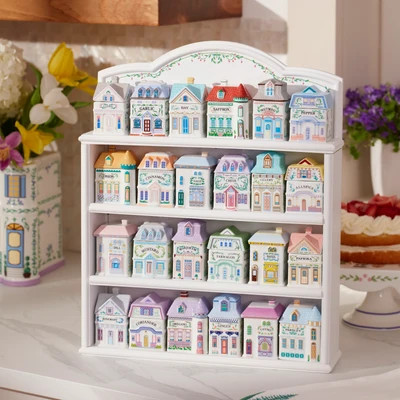 Lenox Spice Village 24-Piece Spice Jar Set | Lenox