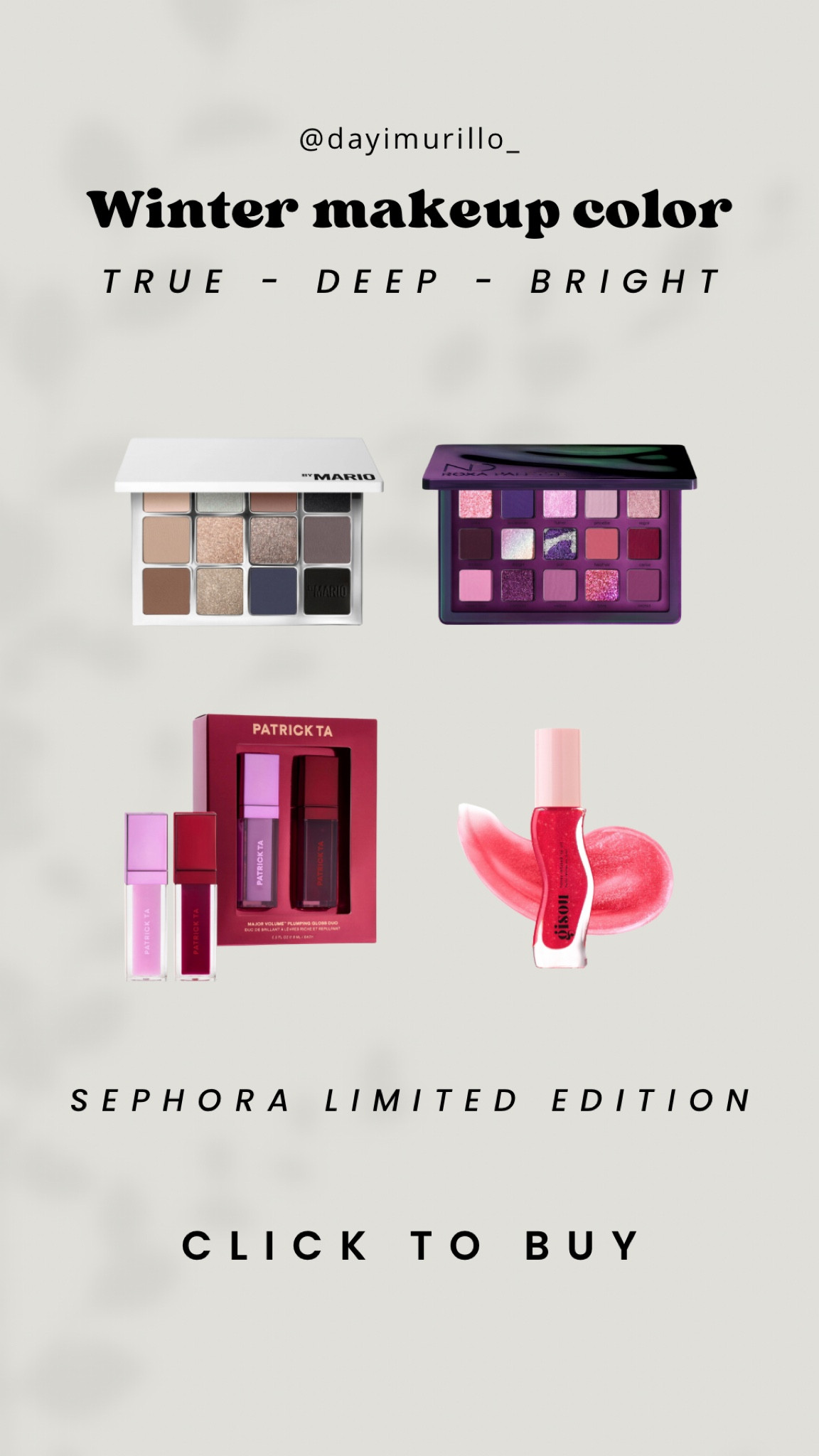 Makeup color for true winter, Deep winter, bright winter

#LTKHoliday #LTKBeauty #LTKSeasonal