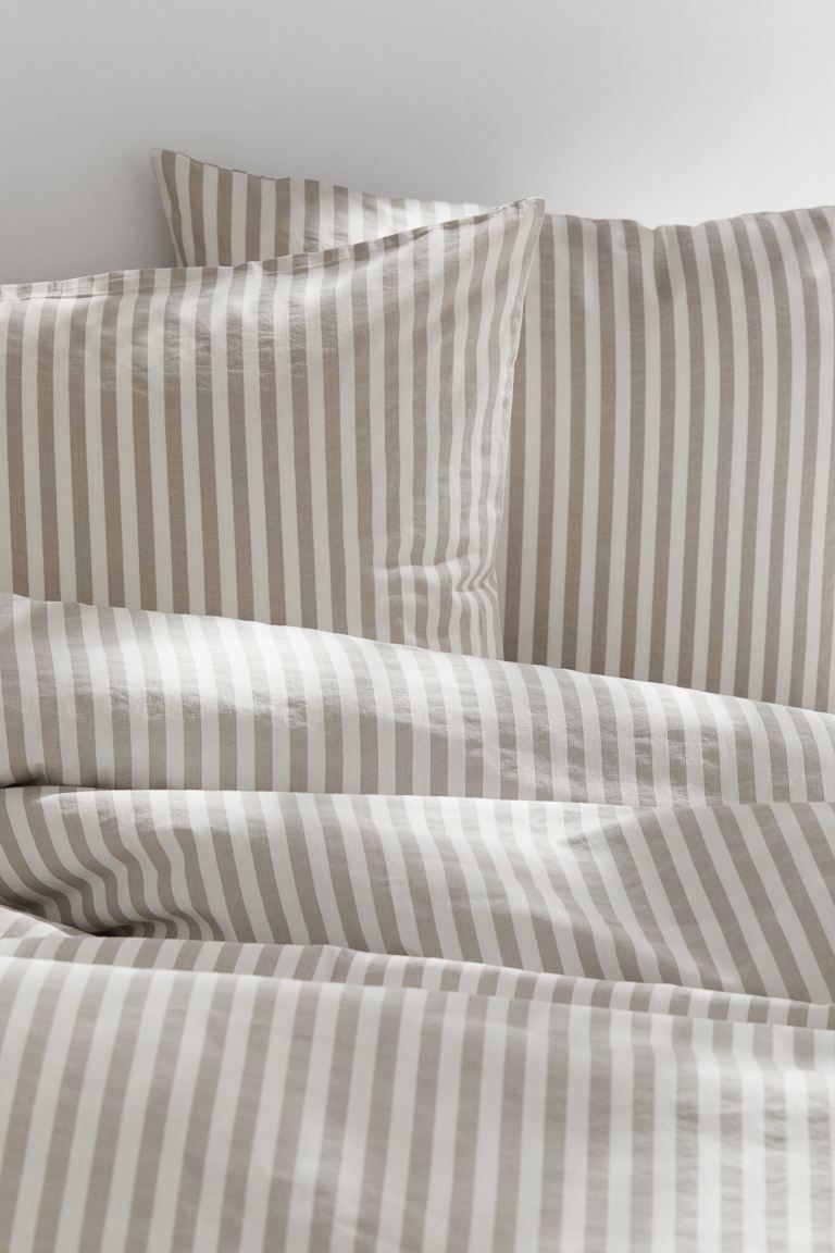 Cotton King/Queen Duvet Cover Set | H&M (US + CA)