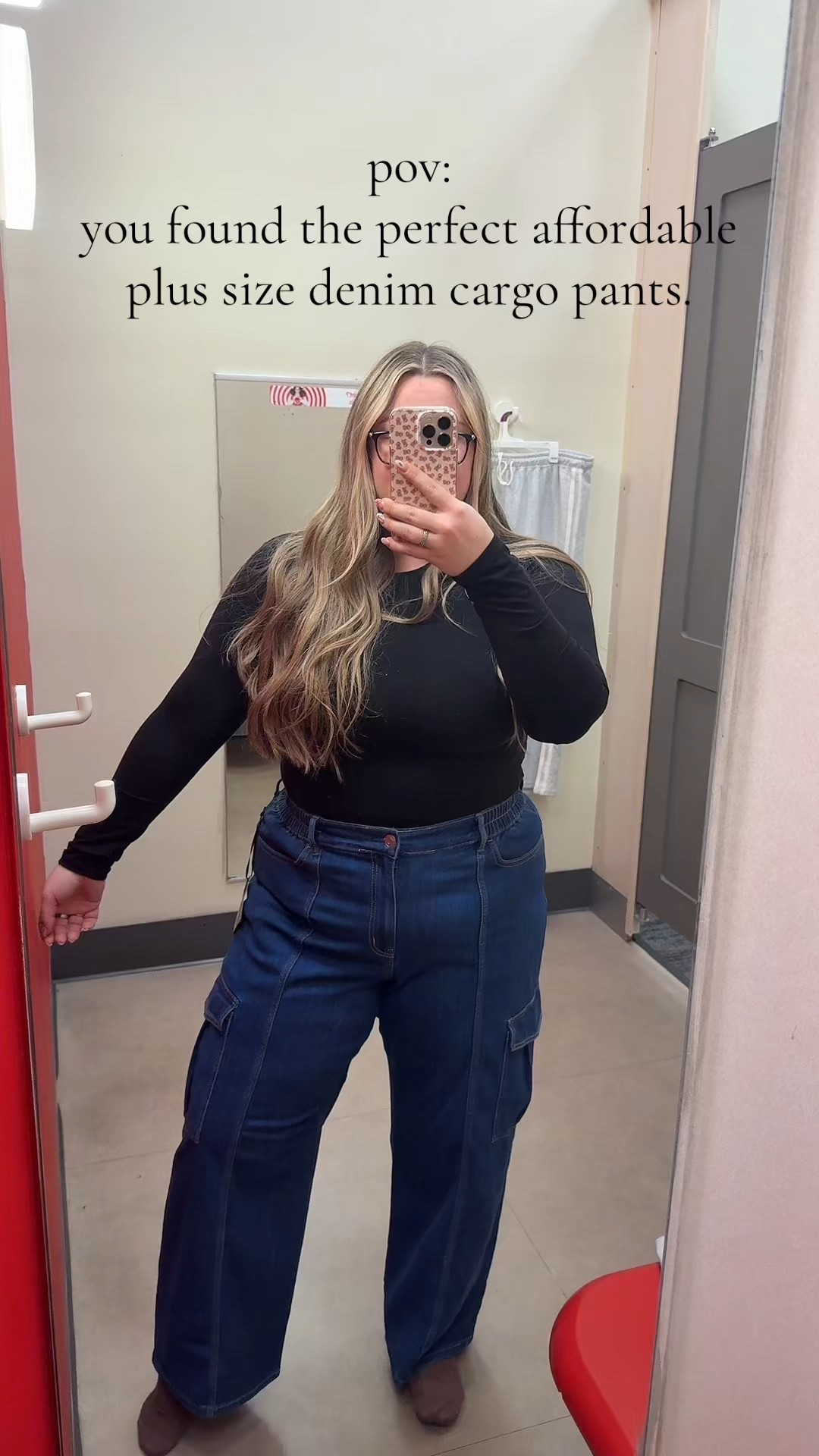The perfect plus size cargo jeans!

#LTKMidsize #LTKPlusSize