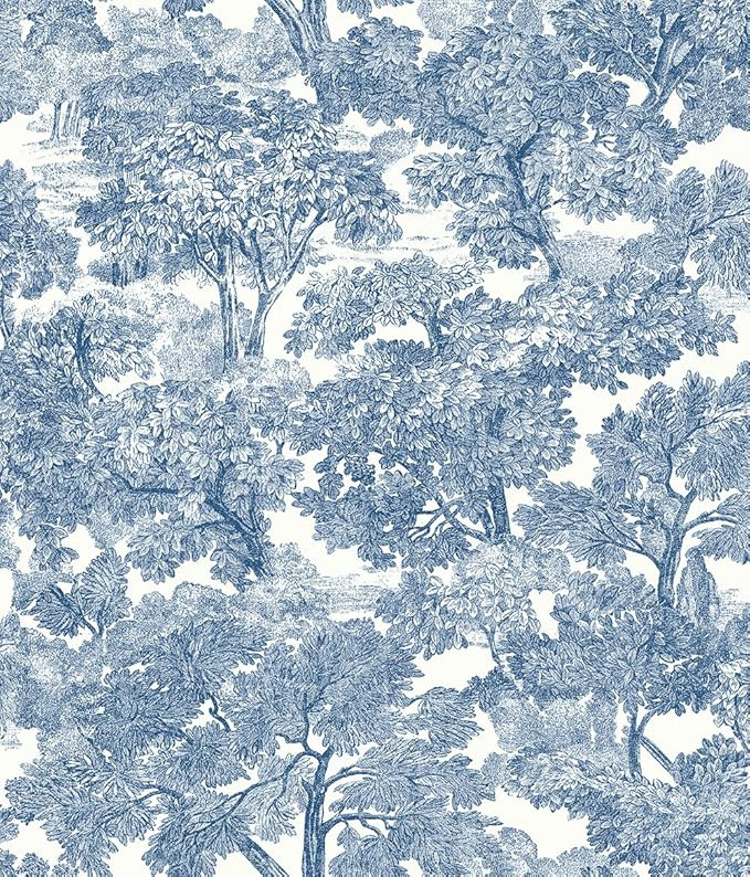 Chesapeake 3115-12543 Spinney Wallpaper, Blue | Amazon (US)