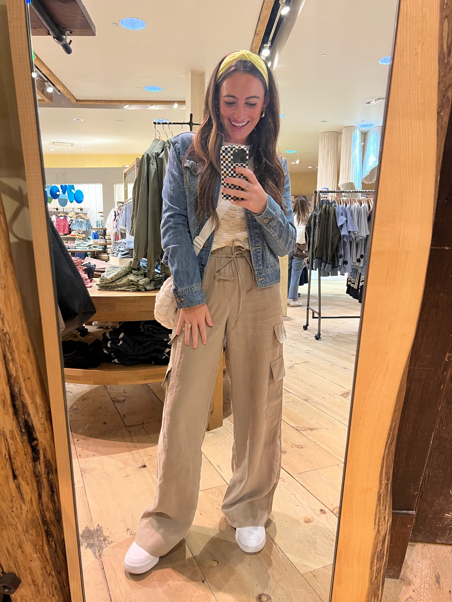A little day of shopping with my momma! 🤍 These are my Target pants I can't get enough of! They are so dang comfortable! I'm excited to pair them with my summer clothes as well! 

#LTKstyletip #LTKfindsunder50 #LTKsalealert