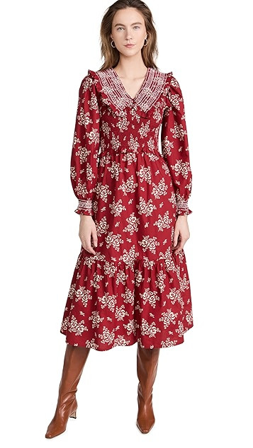 Alessia Print Smocked Dress | Shopbop