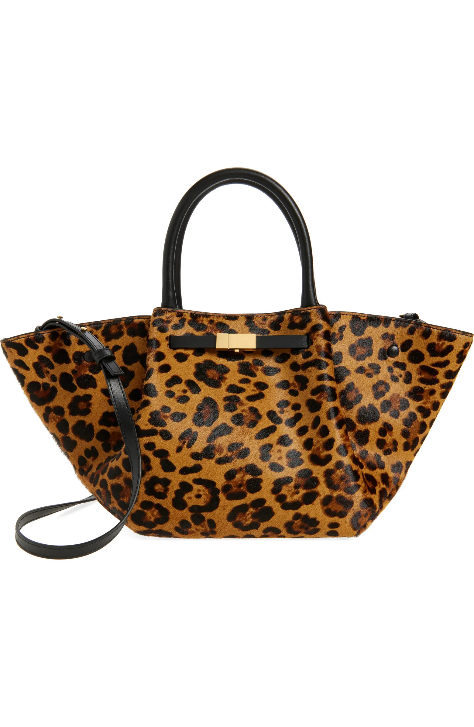 DeMellier Midi New York Leopard Print Calf Hair Tote | Nordstrom | Nordstrom