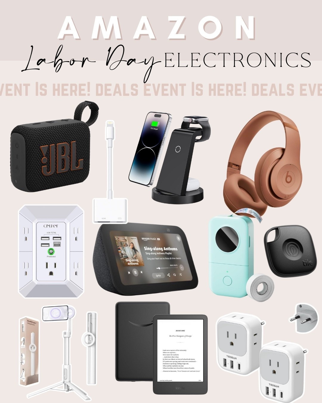 Lots of Amazon Labor Day sales happening today in electronics 

#LTKHome #LTKSaleAlert #LTKFindsUnder100