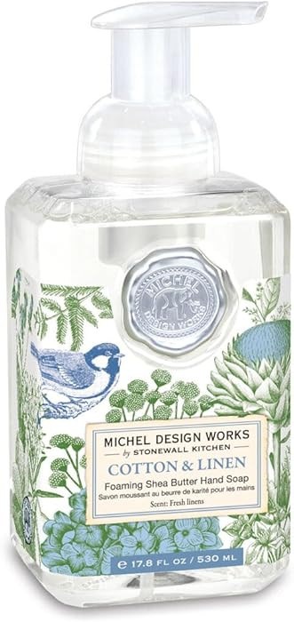 Michel Design Works Foaming Hand Soap, Cotton & Linen | Amazon (US)