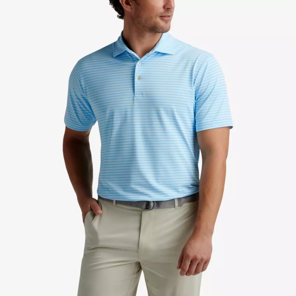 Dellroy Performance Mesh Men's Short Sleeve Golf Polo Shirt | PGA TOUR Superstore