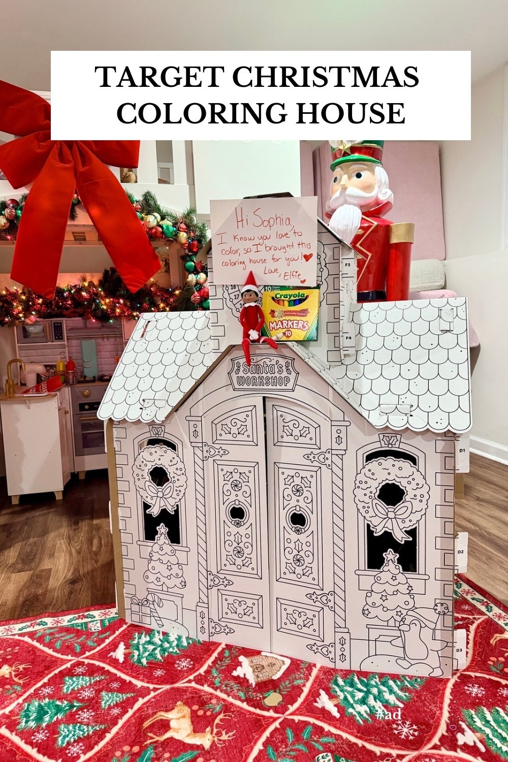 Christmas coloring house for kids! A great Elf on the Shelf activity 🥰

#activitiesforkids
#elfontheshelf


#LTKmomlife #LTKKids #LTKHoliday