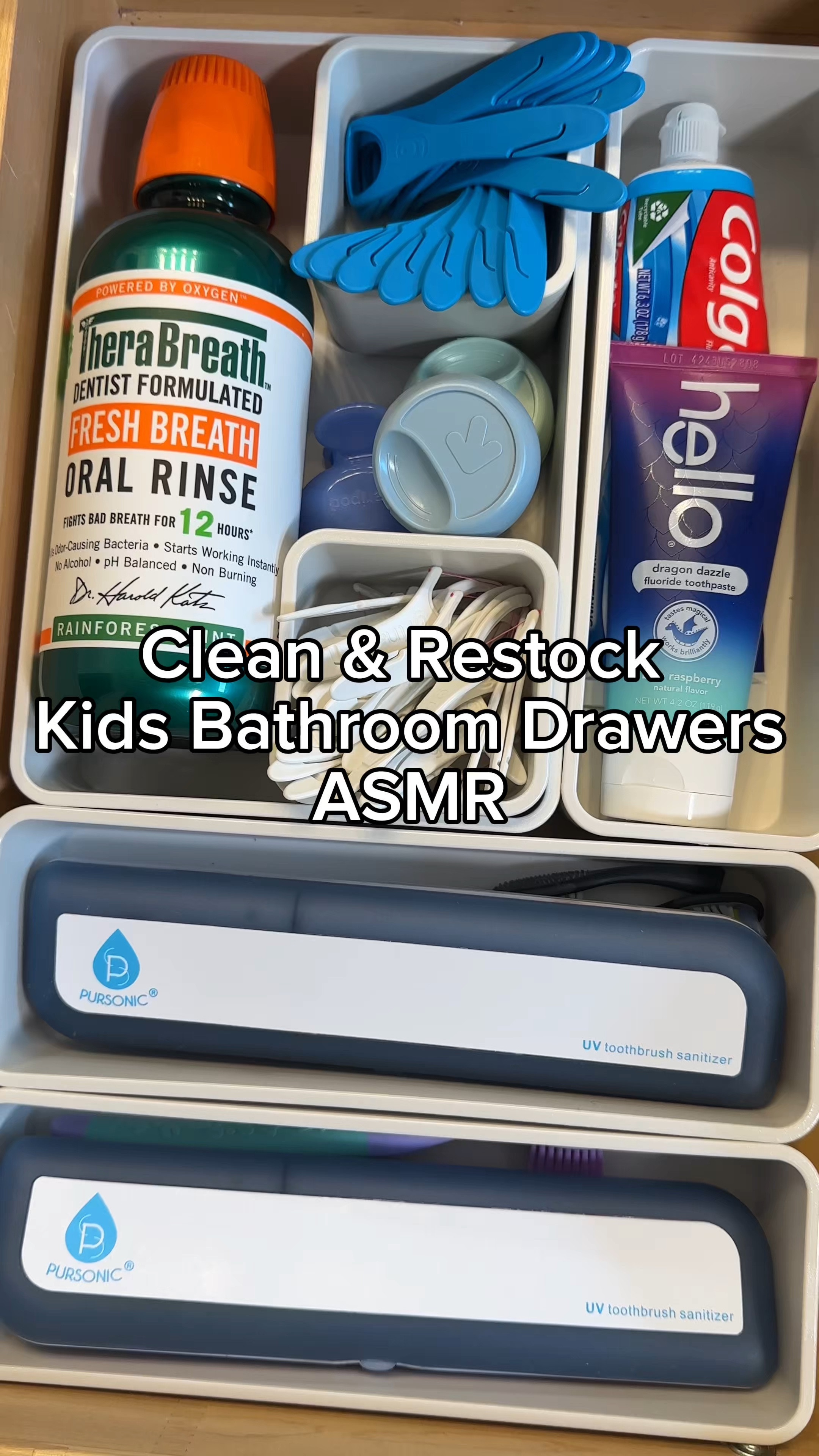 Good ol’ bathroom organization and restock 
#home #homeorganization #organize #bathroomorganize 

#LTKHome #LTKKids