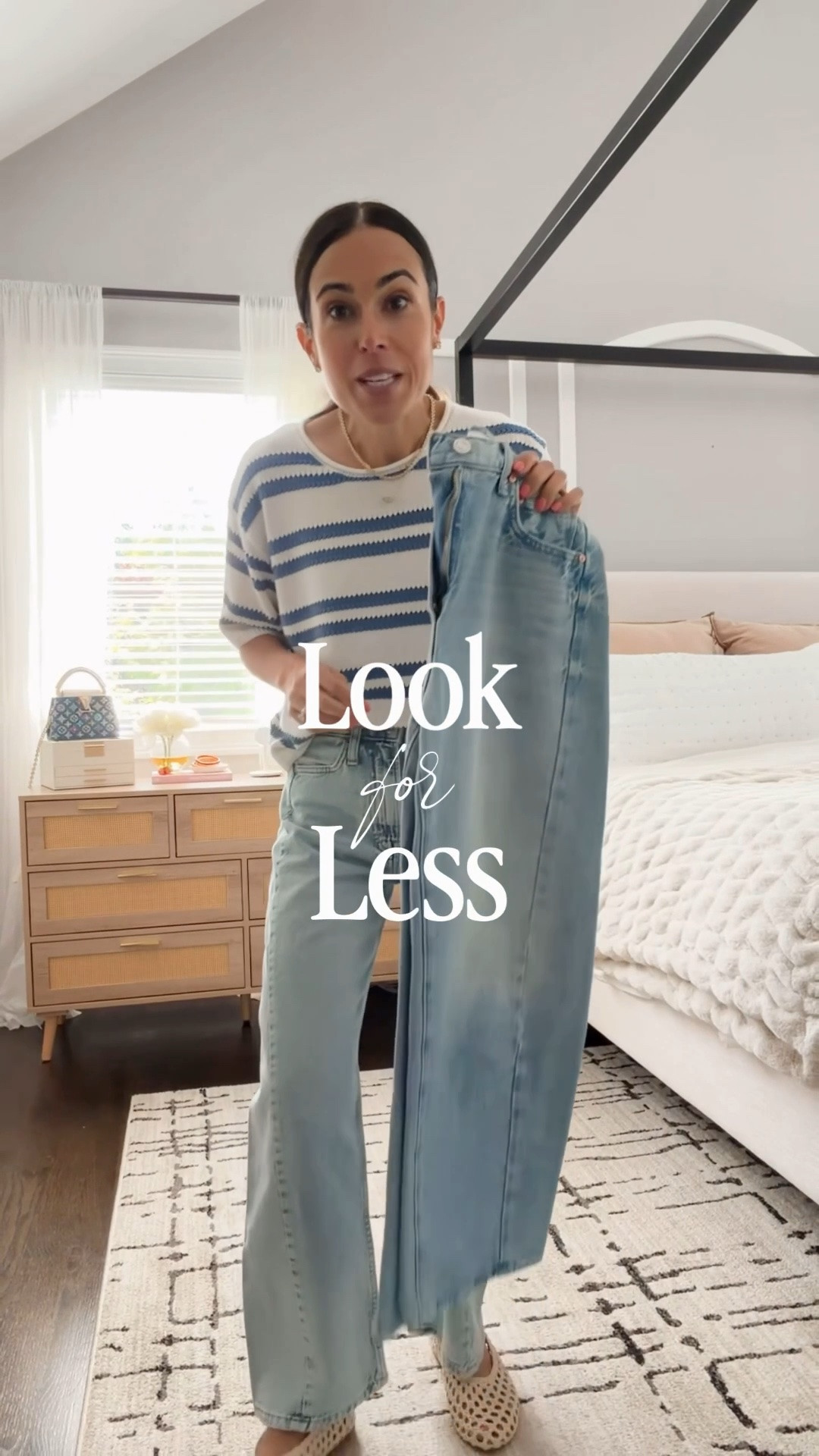 If you’ve been eyeing the viral $258 Mother jeans… don’t buy them just yet. 👀

I found an almost identical pair at Zara for $59 and I genuinely had to do a double take. Same light wash. Same wide-leg silhouette. Same effortless, expensive look… for almost $200 less.

I love a good investment piece, but I love a smart save even more. 🤍

💌type “JEANS” and I’ll send you links to both so you can compare for yourself!
🔗

#LTKOver40 #LTKSeasonal #LTKSaleAlert