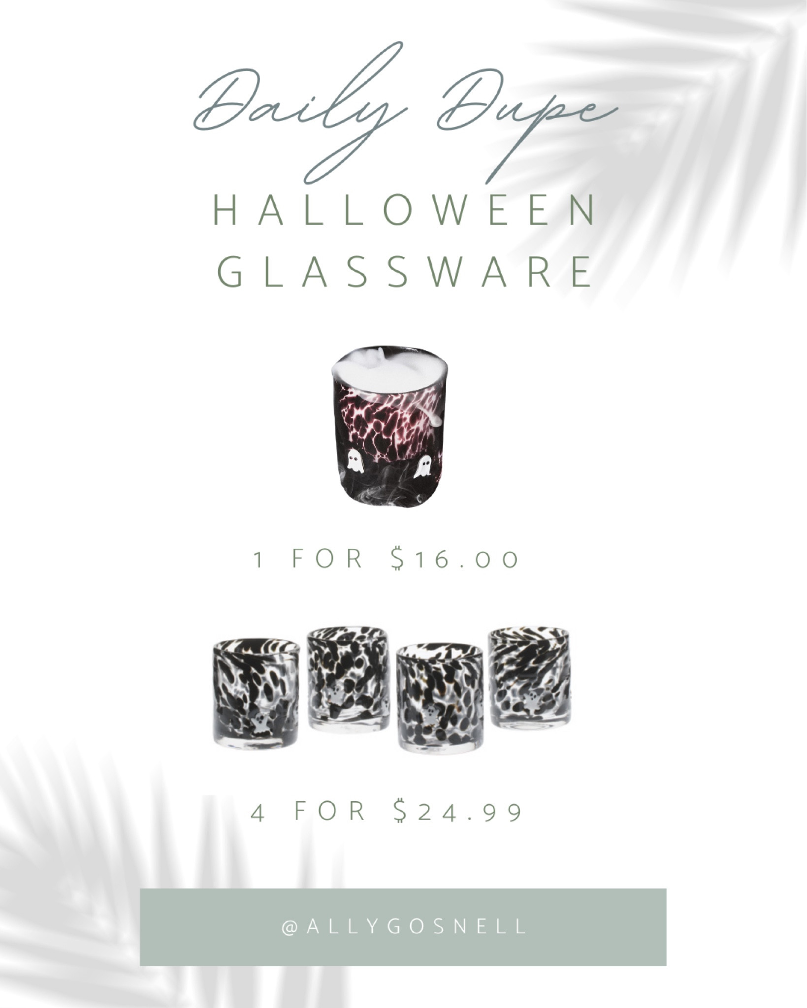 Daily Dupe: Viral Halloween Glassware 👻✨

Perfect for Halloween hosting or feeling festive as you sip while greeting trick or treaters. A set of four, for less than two. These will definitely sell out! Grab them for your Halloween party now! 

Confetti Glass, Holiday Glassware, Halloween Glasses, Halloween Party, Halloween Hosting, Tik Tik, Tik Tok Shop, Halloween, Ghosts, Anthropologie Glasses, Glassware, Registry, Costume Party 

#LTKHalloween #LTKParties #LTKSeasonal