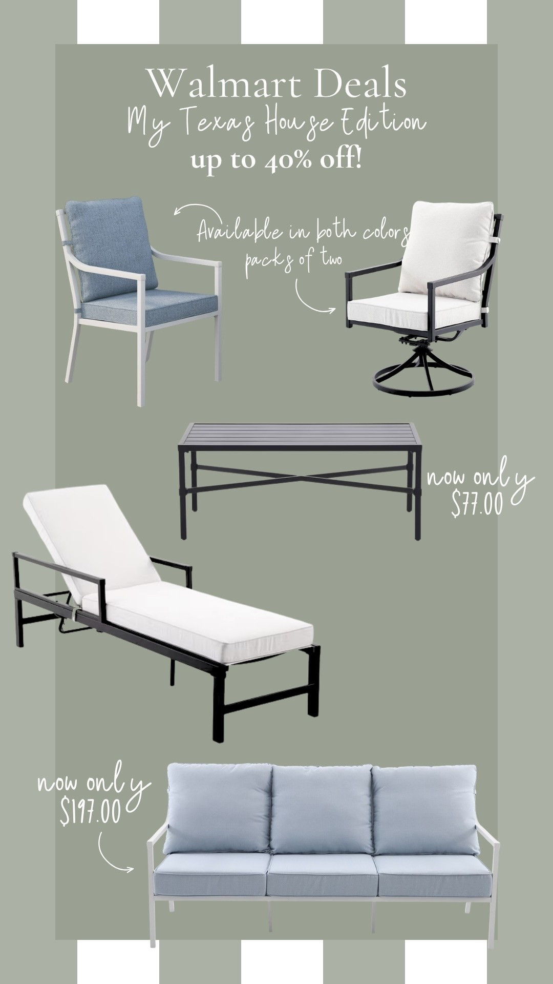 Some INCREDIBLE deals are happening with our outdoor collection right now!! 

 #LTKSeasonal #LTKHome