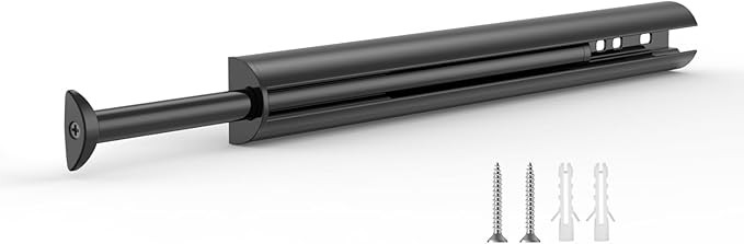 Valet Rod 14-Inch, Pull-Out Closet Clothes Closet Hanging RodMetal Telescoping Adjustable, Rust-F... | Amazon (US)