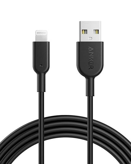 Anker Powerline II Lightning Cable (6ft), MFi Certified for iPhone 11 / XS/XS Max/XR/X / 8/8 Plus... | Amazon (US)