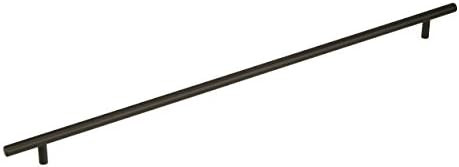 Amerock Amerock Bar Pulls 18-7/8 in (480 mm) Center-to-Center Black Bronze Cabinet Pull - 1 Pack | Amazon (US)