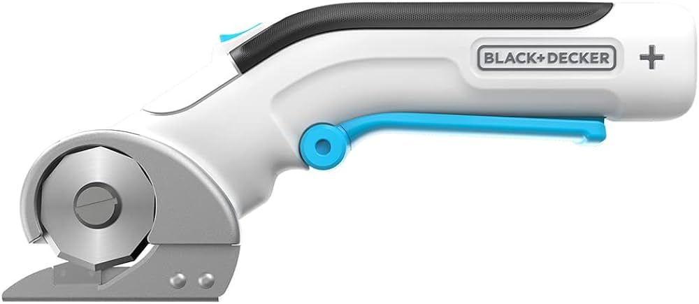 BLACK+DECKER 4V MAX Rotary Cutter, Cordless, USB Rechargeable (BCRC115FF), White | Amazon (US)