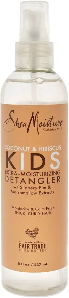 SheaMoisture Kids Extra Moisturizing Detangler Coconut & Hibiscus for Curly Hair Shea Butter Hair... | Amazon (US)